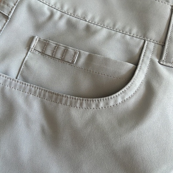 Light Grey PGA Tour Full Length Mens Pant Size 38x29 - Picture 6 of 6